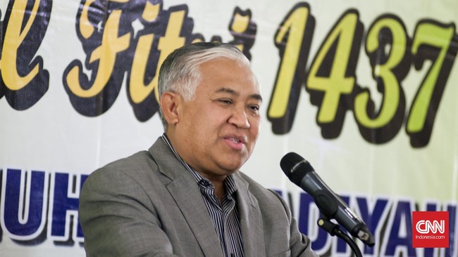 Din Syamsuddin, mantan ketua umum Pimpinan Pusat Muhammadiyah menilai, rohis di sekolah cukup berjasa dalam membina pemahaman keagamaan siswa.