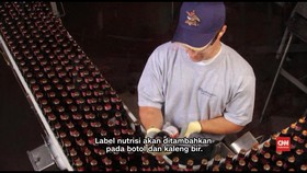 Label Nutrisi Kini Wajib Ada di Botol Bir
