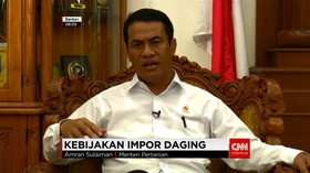 Pernyataan Menteri Pertanian Terkait Impor Daging