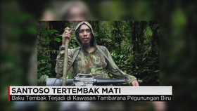 Santoso Tewas Tertembak
