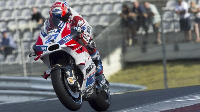 Casey Stoner menutup tes resmi di Austria sebagai pebalap tercepat ketiga. Juara dunia MotoGP dua kali itu terpaut 0,6 detik dari Andrea Iannone.
