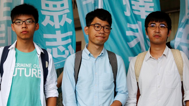 Pengadilan Hong Kong memvonis bersalah Joshua Wong karena menggerakkan aksi massa memprotes pemerintahan China tahun 2014 lalu yang membuat kota itu lumpuh.