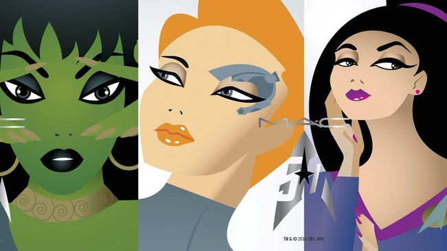 Seiring dibukanya perhelatan Comic Con di San Diego, produsen kosmetik terkenal MAC juga memamerkan edisi MAC Star Trek.