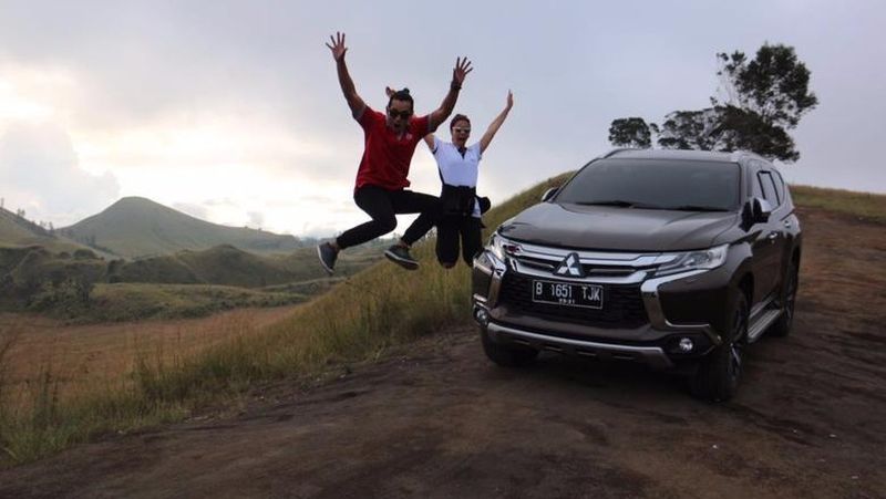 Tim My Trip My Adventure (MTMA) mendatangi kota Banyuwangi untuk menikmati dinginnya air terjun yang berada di Dusun Kampung Anyar.