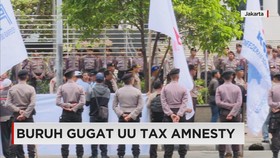 UU Pengampunan Pajak Digugat Oleh Buruh