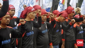 Buruh Bantah Bakal ada Aksi Besar di Jakarta Hari Ini