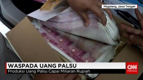 Polisi Gerebek Tempat Produksi Uang Palsu di Magelang