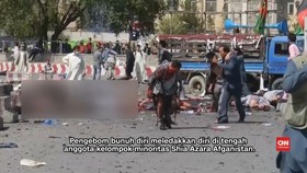 Bom Bunuh Diri ISIS di Kabul Tewaskan 61 Orang