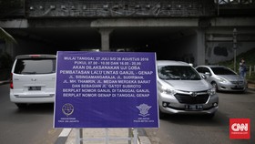 Pil Pahit untuk Jakarta Bernama Sistem Ganjil Genap
