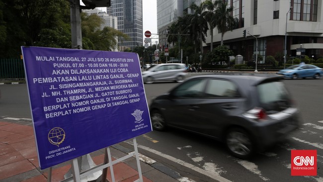 UJi coba akan berlangsung selama satu bulan. Pelanggar belum akan ditilang selama masa uji coba hingga 26 Agustus 2016.