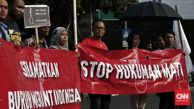 Di bawah kepemimpinan Presiden Jokowi, vonis mati di Indonesia mengalami peningkatan. Tetapi hal itu tidak dibarengi oleh proses peradilan yang adil.