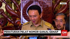 Tanggapan Ahok Terkait Uji Coba Peraturan Ganjil-Genap