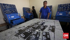 Sulit Bedakan Pelat Nomor Asli dan Palsu