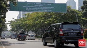 Hari Ini Uji Coba Perluasan Sistem Ganjil Genap di Jakarta