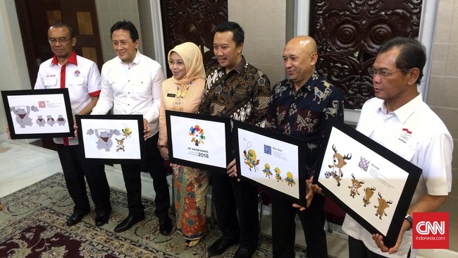Trio Bhin Bhin-Ika-Atung resmi jadi maskot Asian Games 2018 menggantikan Drawa yang sebelumnya menuai banyak kritik.