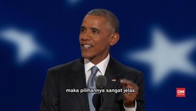 Obama dan Pendukung Hillary Sindir Donald Trump
