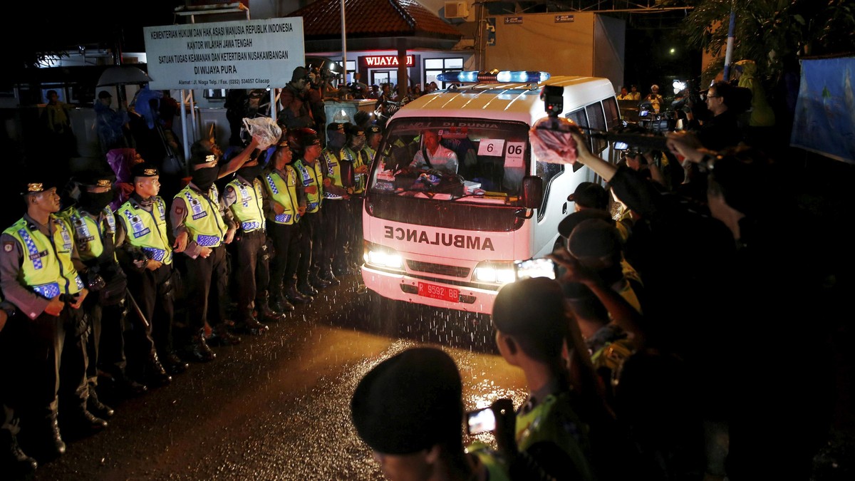 Prosesi Duka untuk Terpidana Mati