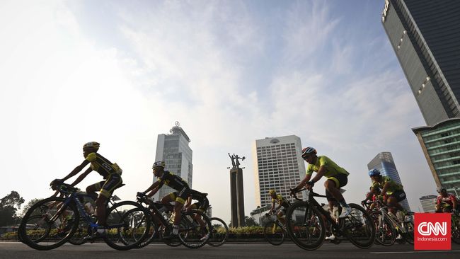 Tour de Jakarta bertujuan mempromosikan ibukota sebagai destinasi wisata aman, tapi ada beberapa hal yang mengurangi pesona Jakarta di mata pebalap.
