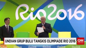 Pengundian Grup Bulu Tangkis Olimpiade Rio