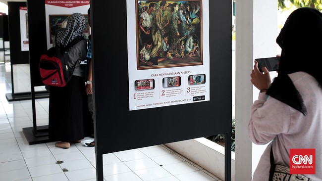 Koleksi lukisan Bung Karno yang selama ini tersimpan di Istana Merdeka dan Istana Bogor bisa dinikmati masyarakat dalam pameran di Galeri Nasional.