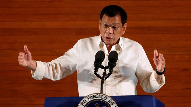 Presiden Filipina berjanji bertindak kejam terhadap teroris, menyusul darurat militer yang diumumkan di Mindanao akibat bentrokan antara militer dan militan.