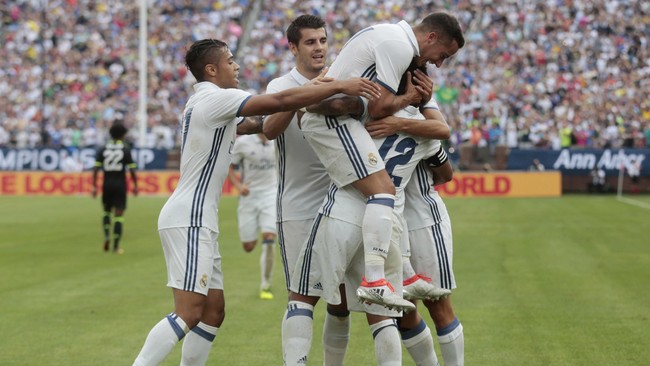 Real Madrid meraih kemenangan tipis 1-0 atas Bayern Munich pada lanjutan International Champions Cup (ICC) 2016 di Stadion MetLife, New Jersey, Amerika Serikat.