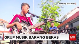 Lantunan Musik dari Rongsokan Motor