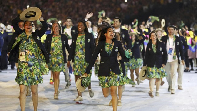 Desain Siger Indonesia di Panggung Olimpiade