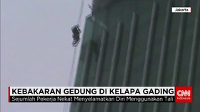 Kebakaran Gedung di Kelapa Gading