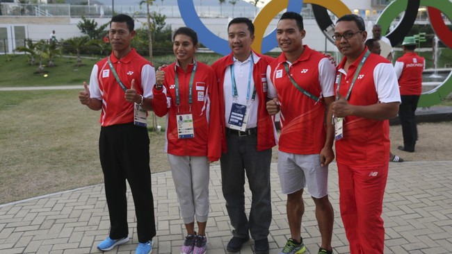 Menpora berjanji akan membangun fasilitas yang setara atau lebih baik dari Olimpiade Rio de Janeiro ketika menjadi tuan rumah Asian Games 2018.