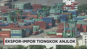 Nilai Ekspor-Impor Tiongkok Anjlok