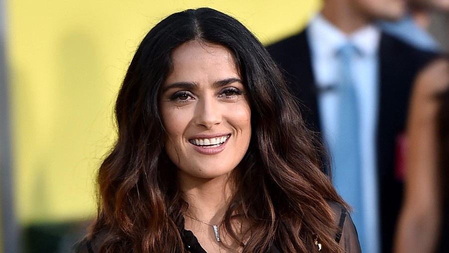 WESTWOOD, CA - AUGUST 09:  Actress Salma Hayek attends the premiere of Sony's 