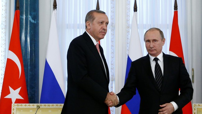 Turki dan Rusia berencana memberlakukan gencatan senjata di seluruh Suriah sebelum 2016 berakhir.