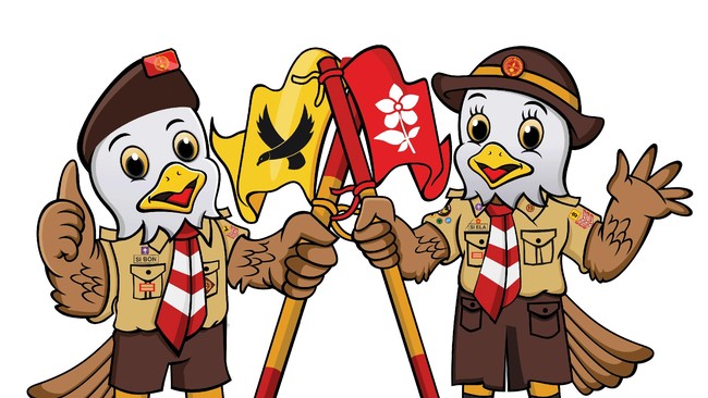 Tiap jambore, logo dan maskotnya berbeda. Yuk mengenal lebih dekat logo dan maskot Jamnas 2016.