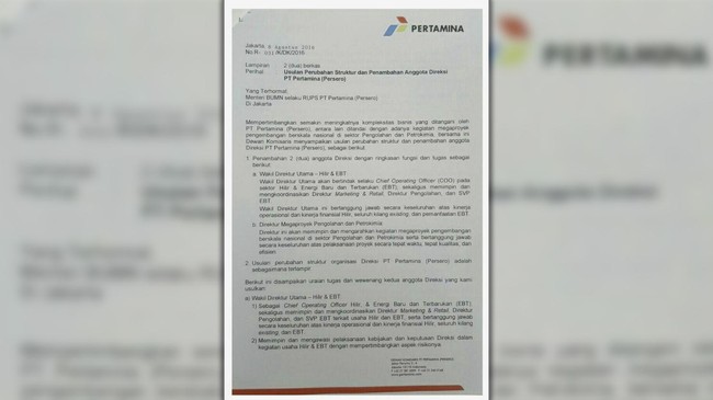 Dewan Komisaris Pertamina menilai, semakin luasnya aktivitas bisnis perseroan membutuhkan orang-orang yang mumpuni dalam memimpin.