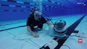 Rekam Perenang, Olimpiade 2016 Pakai Robot Kamera Bawah Air