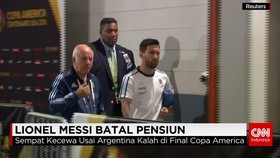 Messi Batal Pensiun