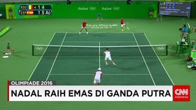 Rafael Nadal Raih Medali Emas di Olimpiade 2016