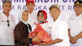 Pupuk Indonesia Gelar Pasar Murah di Bontang