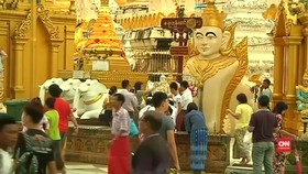 Berburu Pokemon di Kuil Myanmar