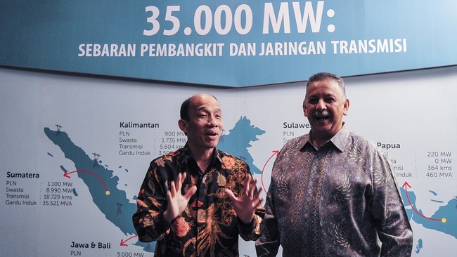 PLN belum berniat merevisi proyek listrik 35 ribu MW, pasca bocornya surat dari Menkeu Sri Mulyani terkait upaya mengkaji ulang mega proyek tersebut.