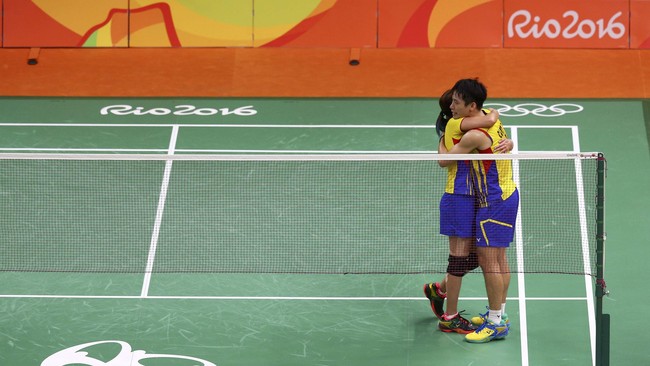 Indonesia tengah bergembira dengan lolosnya Tontowi/Liliyana ke final. Namun Malaysia pun tengah berada dalam euforia kegembiraan yang sama.