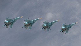Jet Tempur Rusia Menyerang Target di Suriah dari Iran