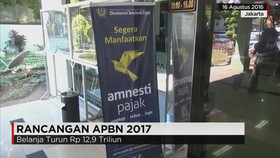 RAPBN 2017 Pangkas Pendapatan dan Belanja Negara