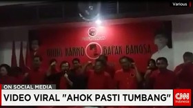 Video Viral Lagu 'Ahok Pasti Tumbang'