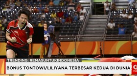 Bonus Untuk Tontowi/Lilyana Terbesar Ke-2 di Dunia
