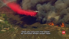 Udara Panas buat Kebakaran Hutan California Sulit Dipadamkan