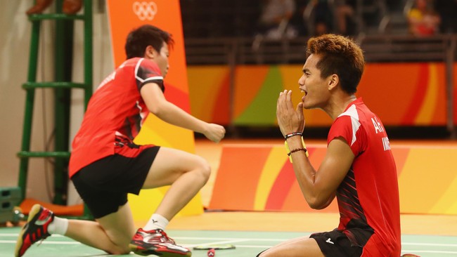 Foto Terbaik Emas Olimpiade untuk Indonesia