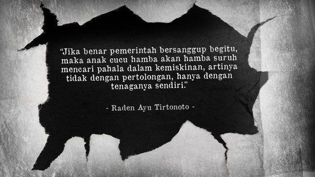 Mendapat gelar Pahlawan Nasional pada 2006 tak lantas membuat nama Tirto Adhi Soerjo mudah diingat meski kontribusinya melawan kolonial Belanda sangat besar.