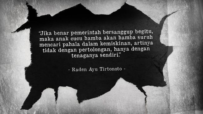 Menyimpang dari Kasta Bangsawan Mendapat gelar Pahlawan Nasional pada 2006 tak lantas membuat nama Tirto Adhi Soerjo mudah diingat meski kontribusinya melawan kolonial Belanda sangat besar.